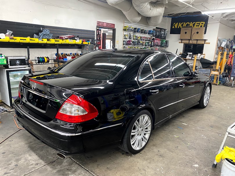 Black Mercedes Ceramic Coatings