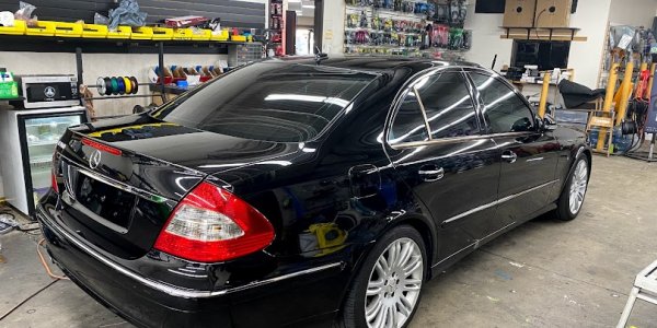 Black Mercedes Ceramic Coatings