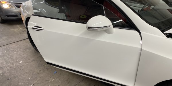 White Bentley Window Tinting